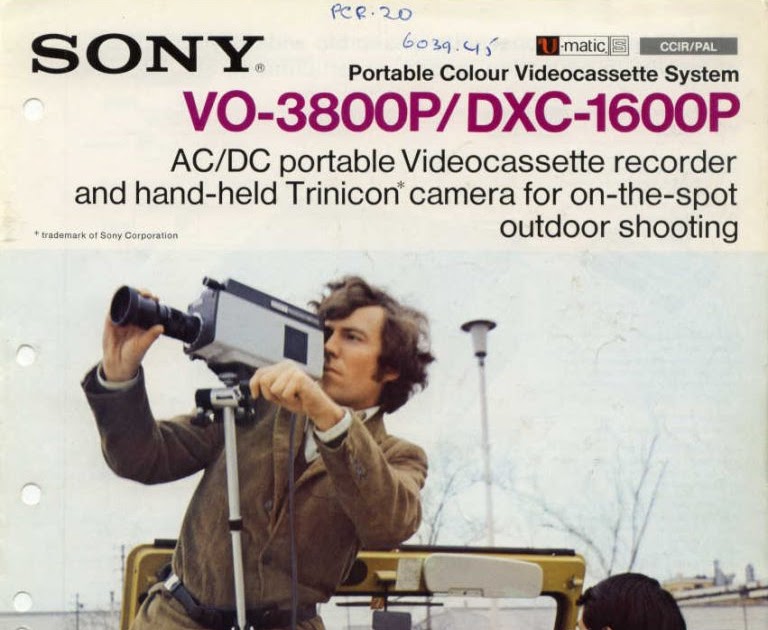 History of UMatic VCR Recorders