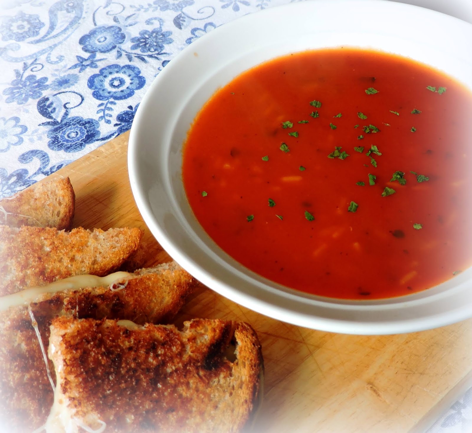 Roasted Tomato & Rice Soup The English Kitchen