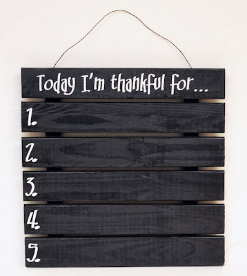 I'm thankful for...