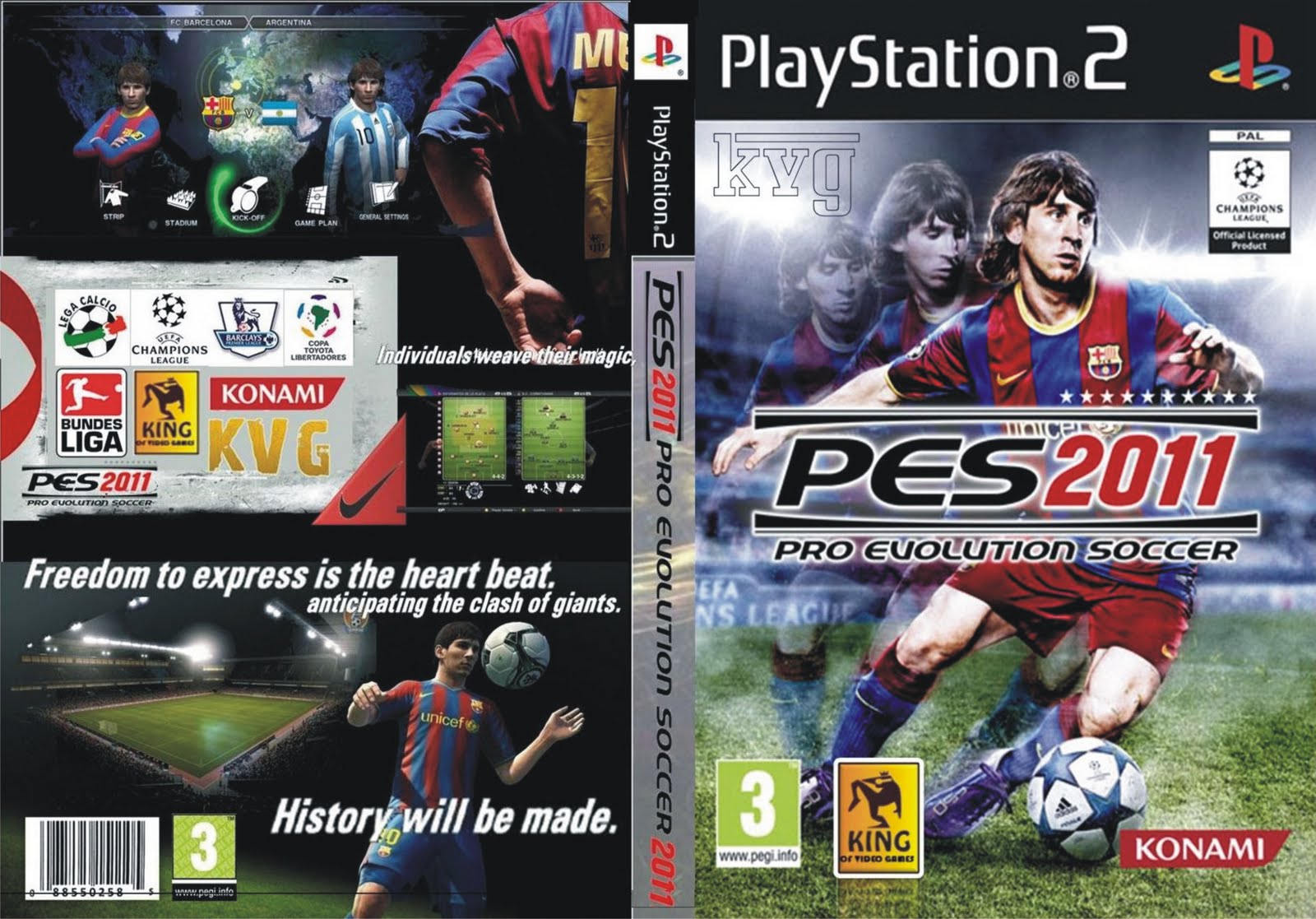 playstation 2 pes 2011