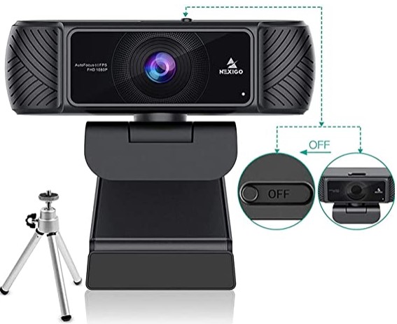 NexiGo 1080P 60FPS Webcam