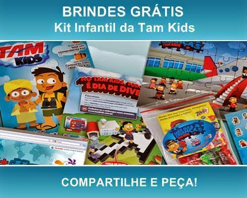 Brindes Grátis - Kit da Tam Kids