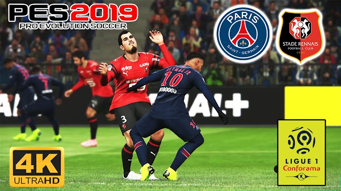 PES 2019 | PSG vs Rennes | France League 1 | PC GamePlaySSS