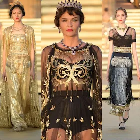 Dolce & Gabbana Alta Moda Temple of Concordia Sicily Fall Winter 2019-2020 by RUNWAY MAGAZINE