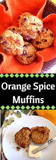 Orange Spice Muffins: Warm and toasty spices mixed with vibrant orange bring in the flavors of fall to your morning meal! - Slice of Southern