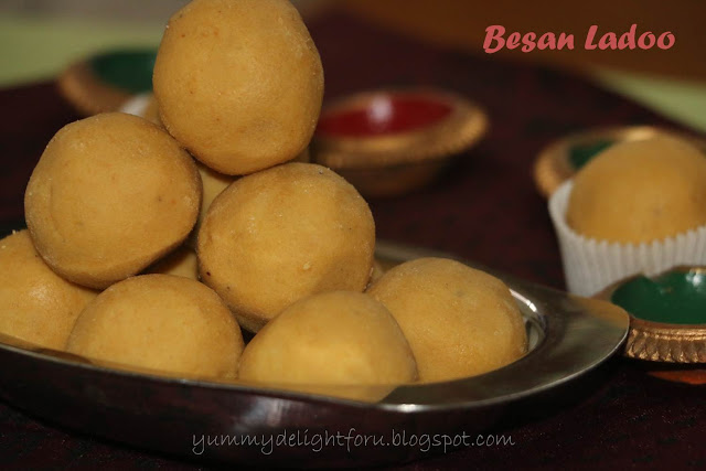 Besan ladoo recipe/ Diwali sweet recipes