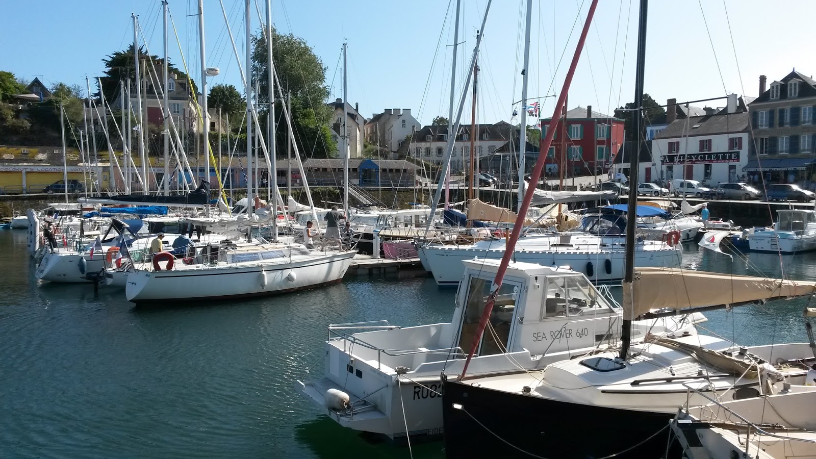 Nibelle et Baudouin En passant par l'île de Groix...