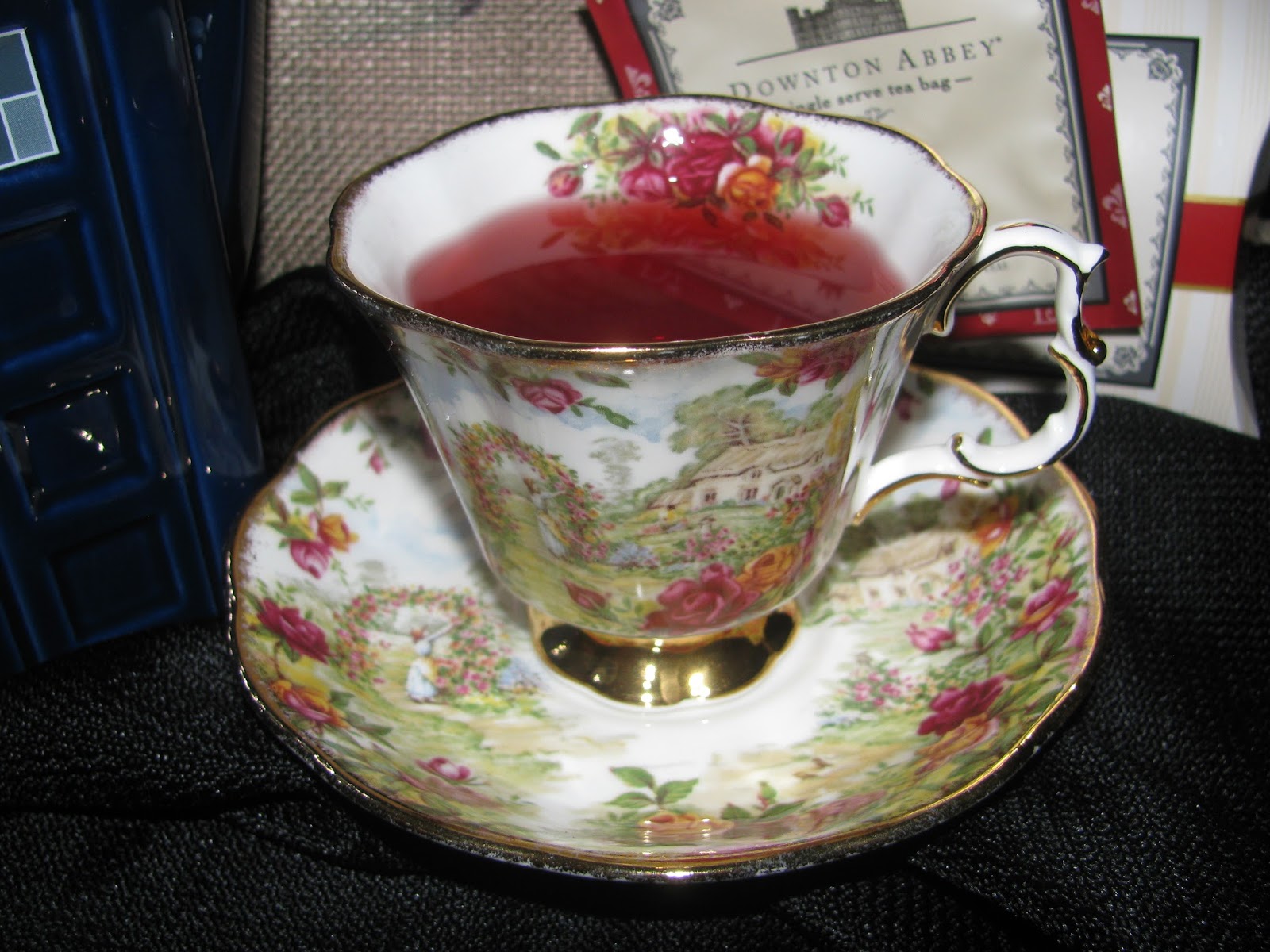 The Traveling Teapot II Downton Abbey Republic of Tea Tasting