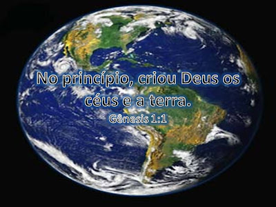 Resultado de imagem para no princípio criou deus os céus e a terra