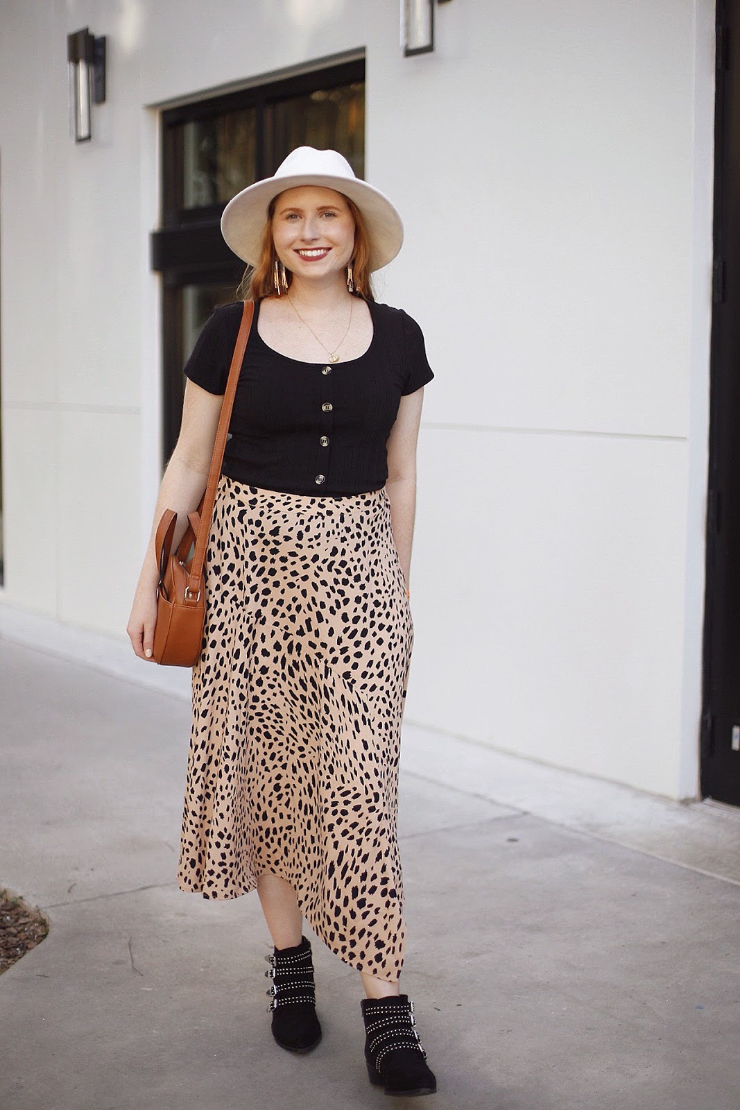 The Leopard Midi Skirt I Can't Stop Wearing for Fall