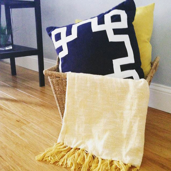 with style} 12 Ways to Organize with Baskets & Bins Blue