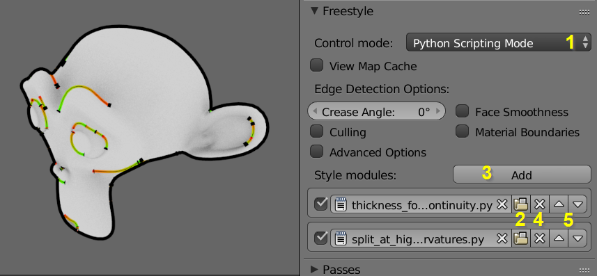 Blende 2.78 Freestyle : Python 指令稿模式