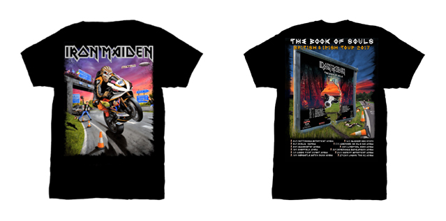 Camiseta iron maiden official Clearance