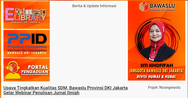 Screenshot 2 Bawaslu DKI Jakarta