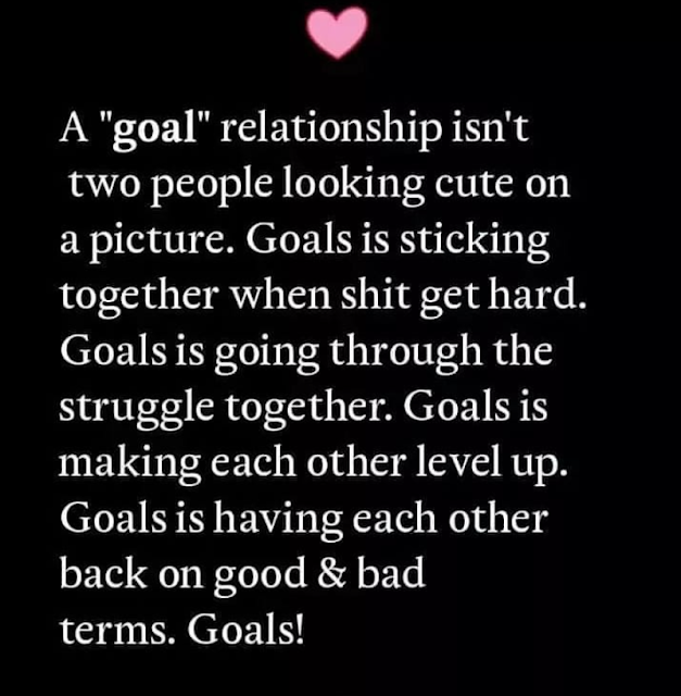A goal Relationship is not two people looking - TheLoveAmbition | Best ...