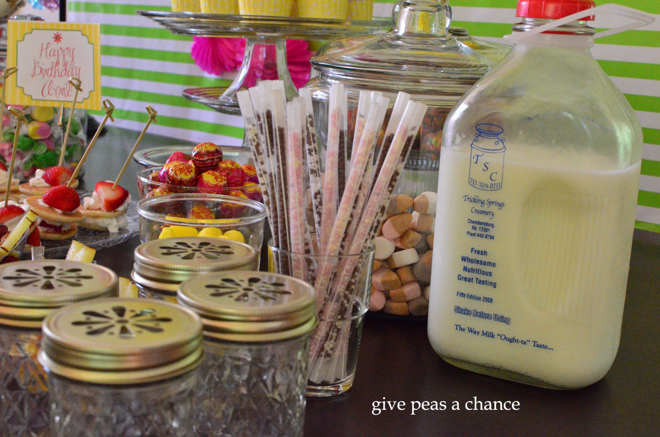 Give Peas a Chance Got Milk? Magic Straws GIVEAWAY