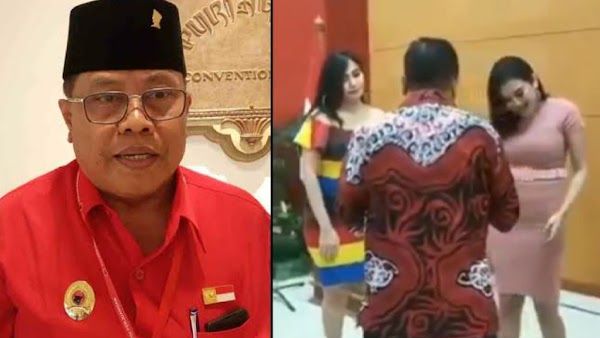 Baru Dilantik, Wali Kota Blitar Nyanyi & Joget Bareng Wanita Seksi saat Tasyakuran