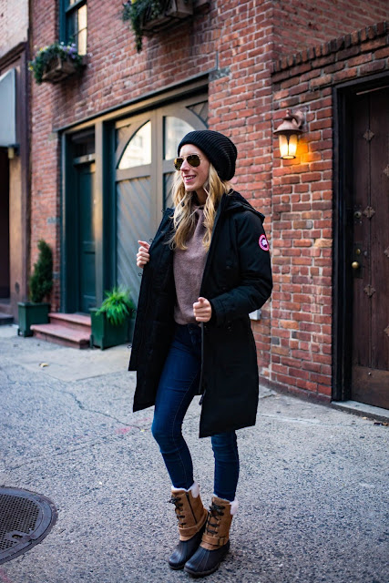 Trending: Black Parka Coats