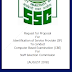 SSC Request for Proposal for Identification of Service Provider for CBE
