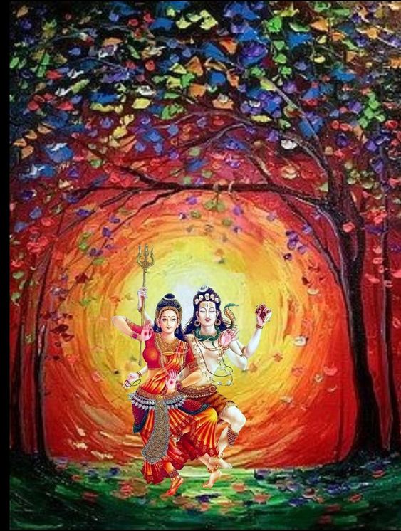 Featured image of post Painting Romantic Shiv Parvati Love Images - Pārvatī / parvathi) is the hindu deity of virility, love and devotion.