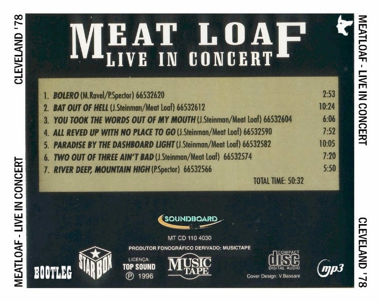 FRESH & ALIVE! En Vivo Y En Directo. Meat Loaf Live In Cleveland