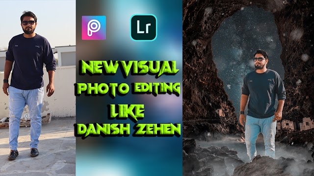 New Visual Photo Editing Concept Like Danish Zehen/  New Realistic Photo Editing In Picsart 2021 /Rameez editzz