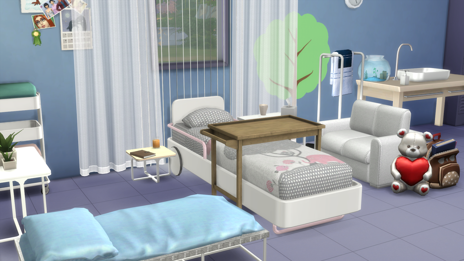 Симс 4 больница строительство. SIMS 4 больница. Симс 4 Больничная палата. Hospital objects SIMS 4. Больница в симс 4 планировка.