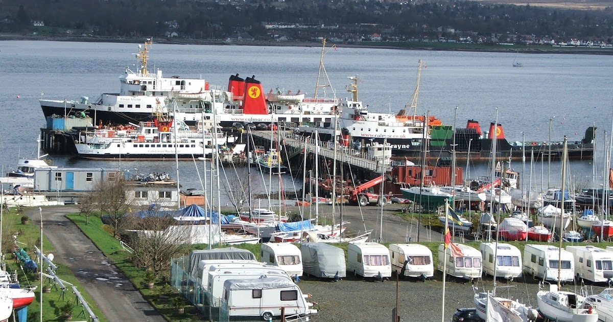 West of Scotland Ferries: Calmac at Rosneath, 17/3/12.