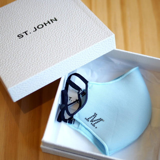 期間限定 St. John x Swarovski 水晶專屬口罩 StJohnKnits HereForYou 蘋果的化妝箱 by