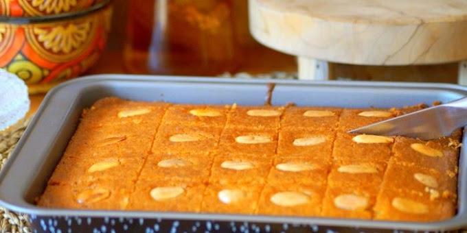 Namoura gâteau de semoule libanais