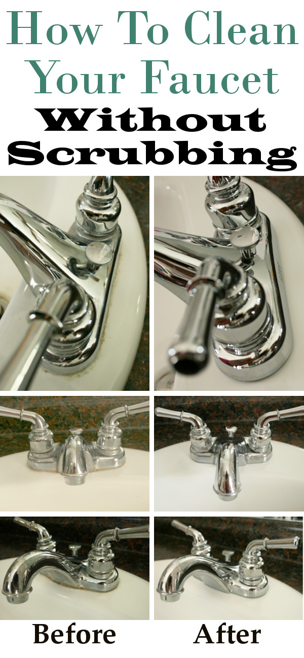 DIY Home Sweet Home How To Clean Your Faucet Without Scrubbing