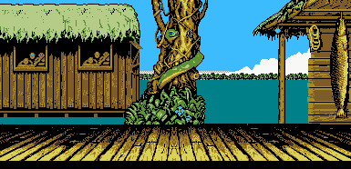 Blanka's Stage In-Game Background, Images, Street Fighter II, Museum