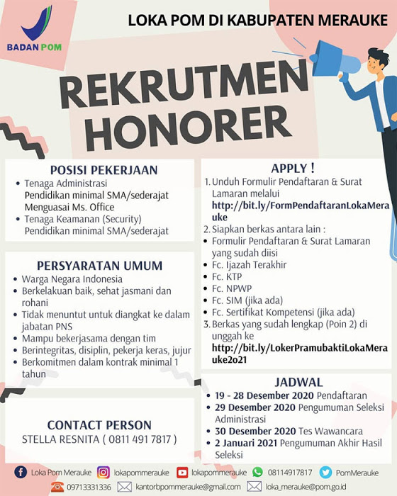 Loker kabupaten merauke