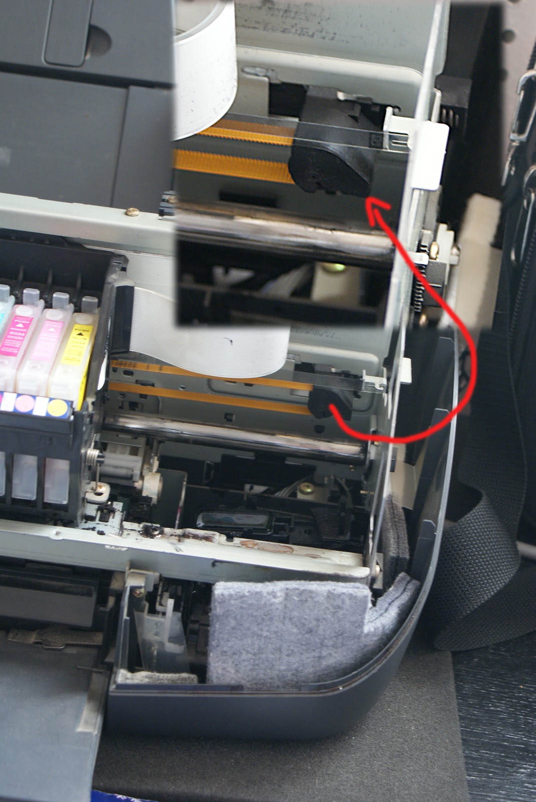 каретка в принтере
