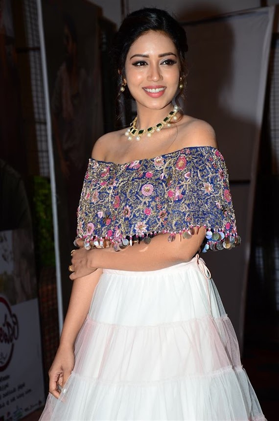 Nivetha Pethuraj at Chitralahari Pre-release Event
