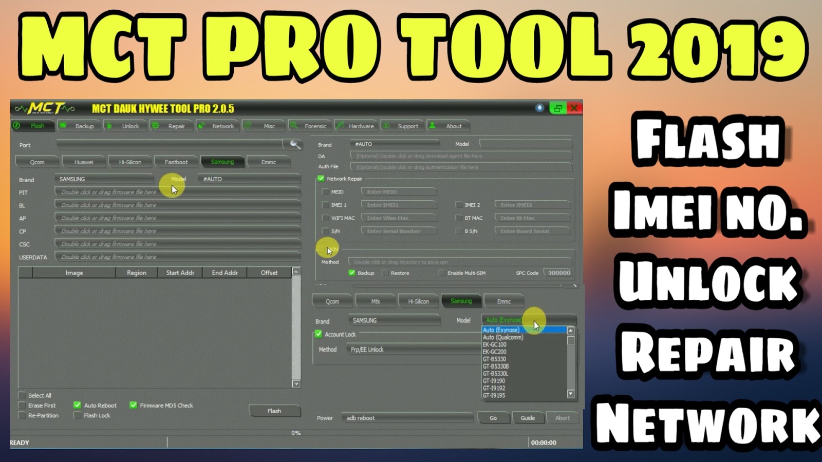 MCT Tool Pro 2.0.5. Pro Tools 5.0. TFM Tool Pro. Act Unlock Tool Pro v2.0. Flash tool unlock