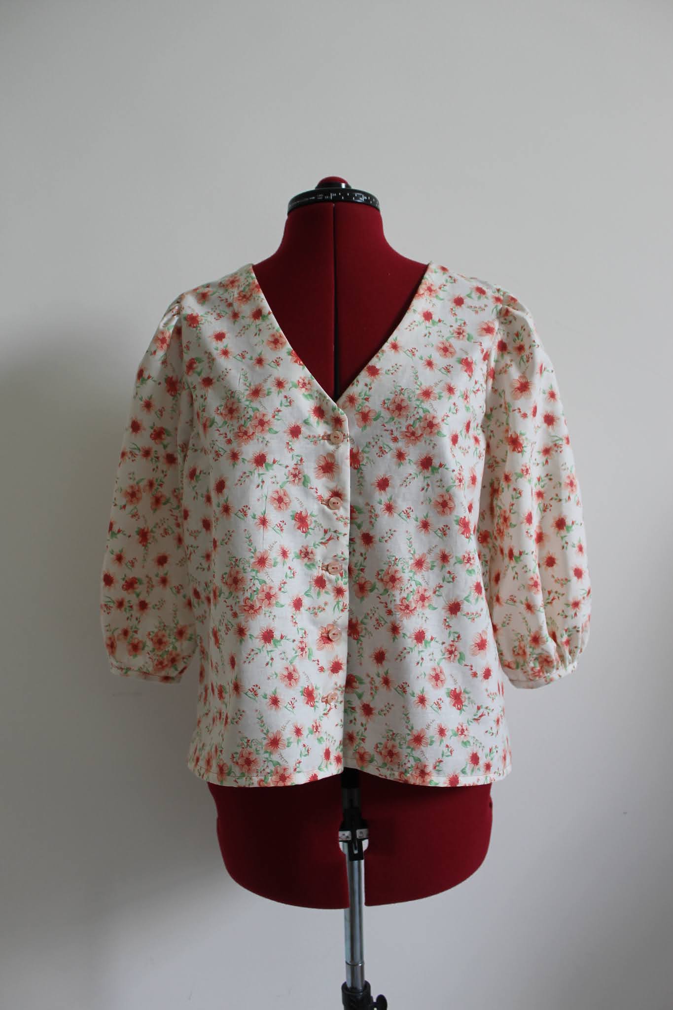 Lets Get Sewing Fibre Mood Norma Blouse