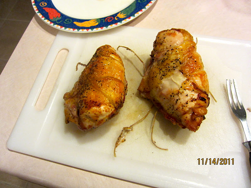 Misadventures of Mr Nut GasGrilled Stuffed Chicken Breasts