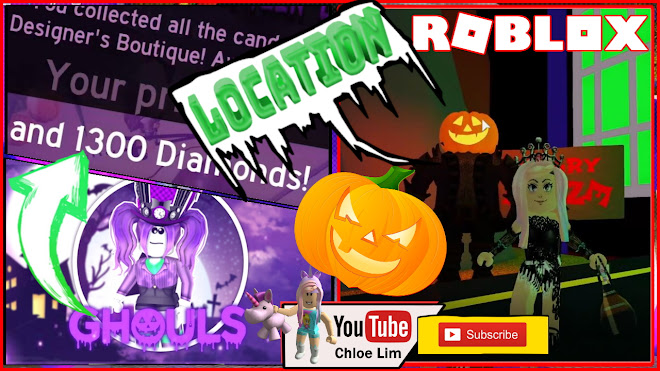 Chloe Tuber Roblox Royale High Halloween Event Gameplay Ghouls Homestore Diamonds All Candy Locations