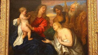 Anthonius van Dyck: La Virgen y el Niño