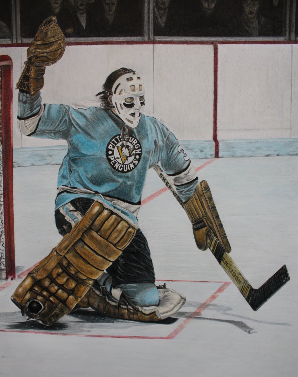 Curtis Montgomery Illustrations: Les Binkley Pittsburgh Penguins Goalie