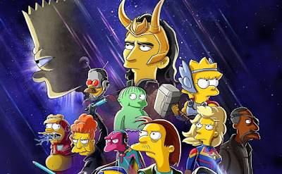  "Los Simpson" anuncian crossover con "Loki" en su nuevo corto de Disney+