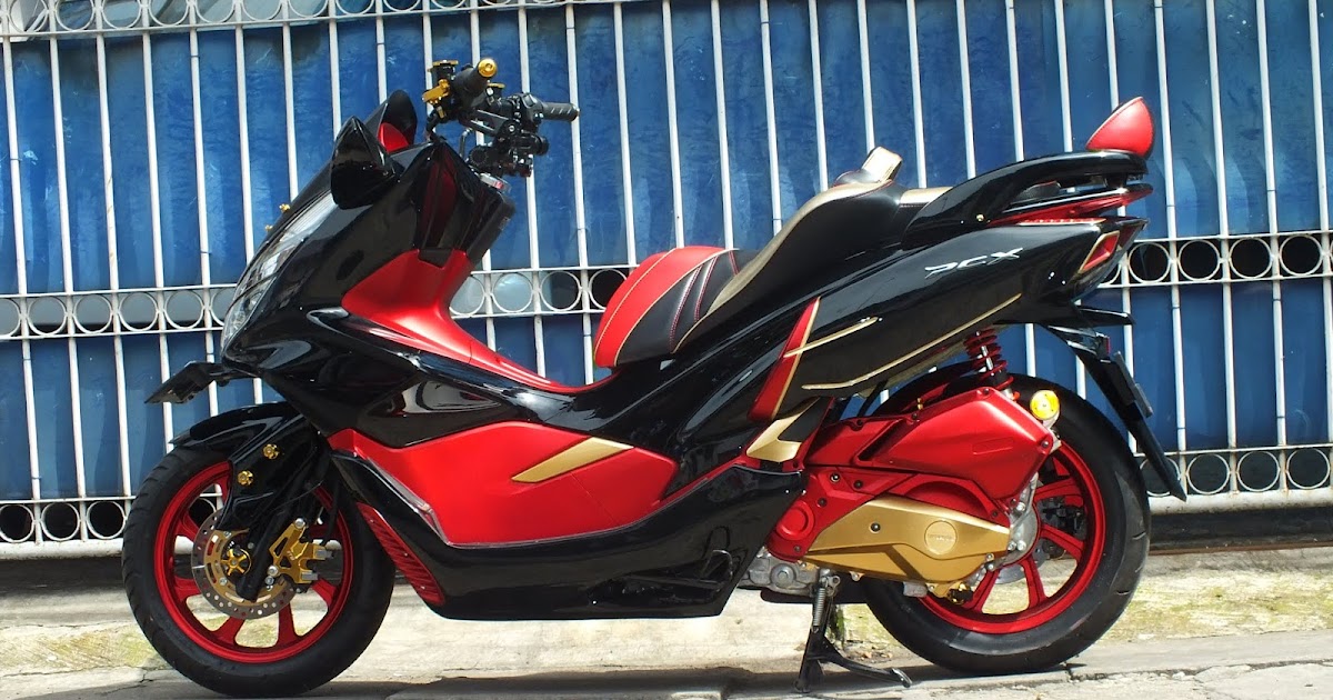 Modifikasi JOK MOTOR: JOK HONDA PCX LOKAL ABS Pesanan Mr. AGUS Jakarta