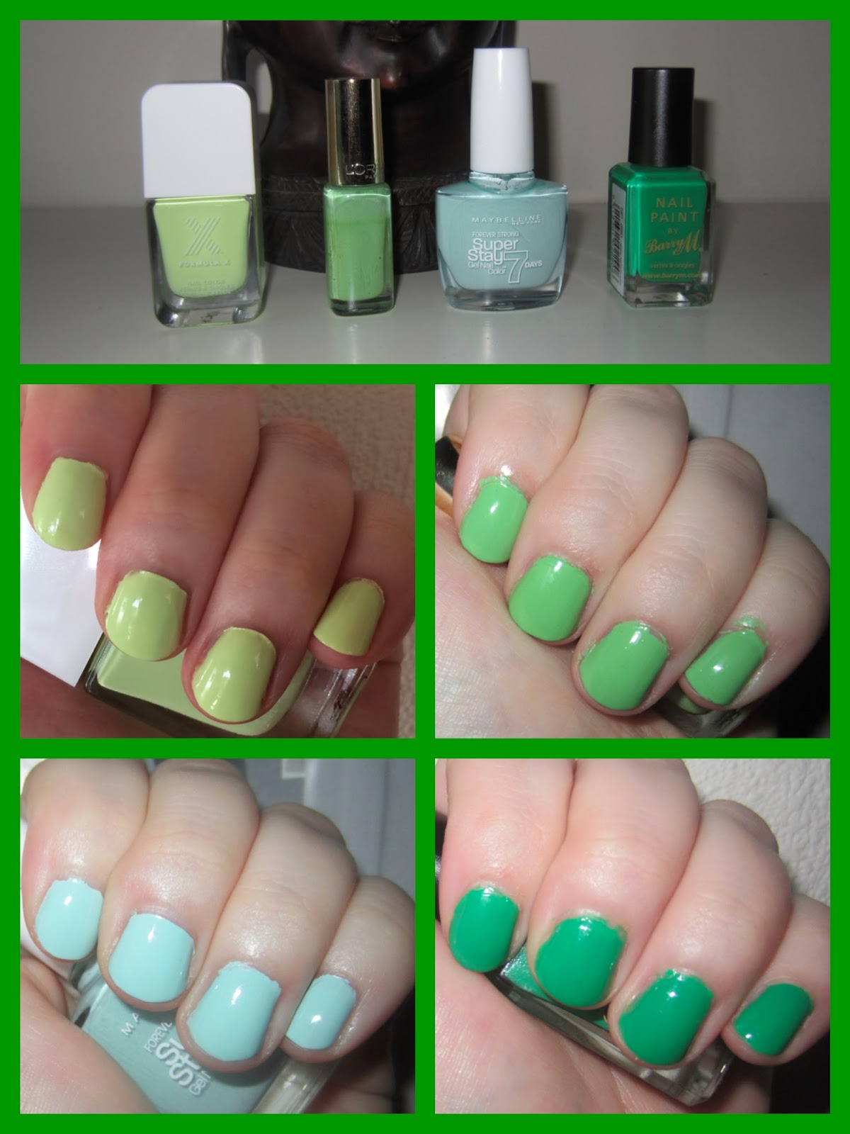 The Dodo way Green Gathering… Green Nail Polish Edit!