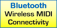 Roland FRP-1 Wireless Bluetooth MIDI connectivity