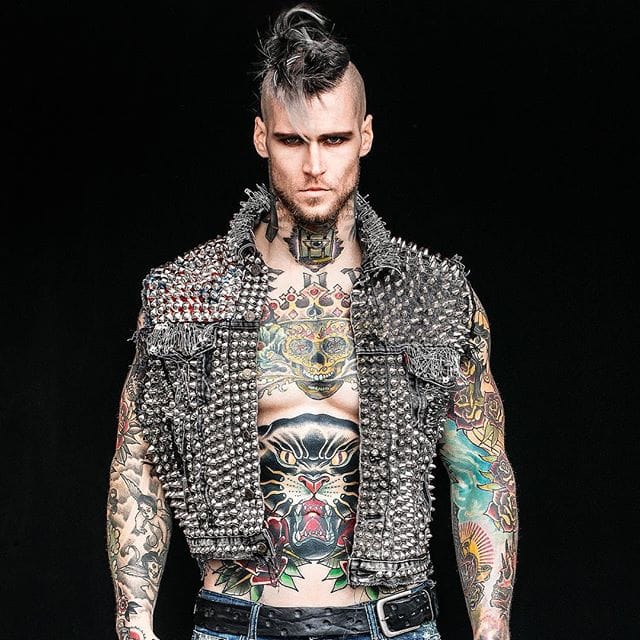 Marshall Perrin Is NOT Your Average Tattooed Model, He Saves Lives Too