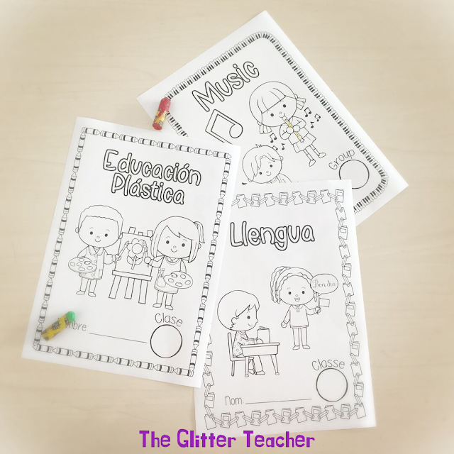 PORTADAS] De todas las asignaturas - The Glitter Teacher