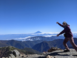 北岳山頂