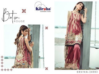 Kilruba Firdous lawn Collection 20 Cotton lawn Pakistani Suits catalogue Wholesaler