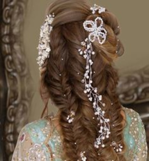 Fashion Collection Pretty Hair Style For Ladies Party